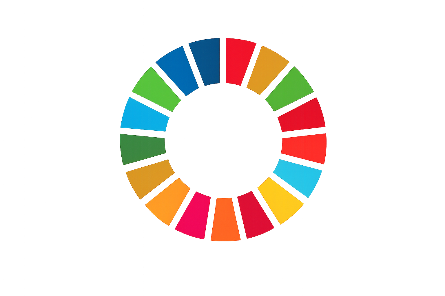 CPA4S circular sustainability logo with multicolored ring on a transparent background